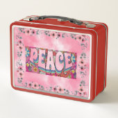 Peace Metal Lunch Box (Achterkant)