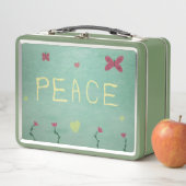 Peace Metal Lunchbox (In situ)