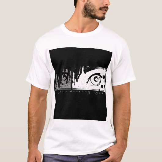 Peace Missing Eyes T shirt (Voorkant)