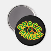 Peace Monger magnet Magneet (Voorkant / Achterkant)