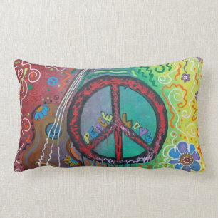 Peace N Love American Mo Jo Pillow Kussen