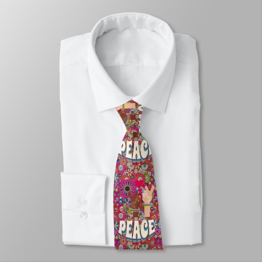 Peace Necktie Stropdas (Gebonden)