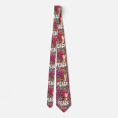 Peace Necktie Stropdas (Achterkant)