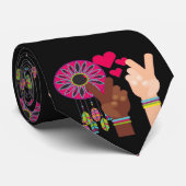 Peace Necktie Stropdas (Opgerold)
