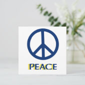 Peace Note Card (Staand voorkant)