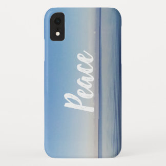 Peace Ocean Yoga Meditation iPhone XR Hoesje