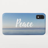 Peace Ocean Yoga Meditation Case-Mate iPhone Case (Achterkant (horizontaal))