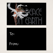 Peace on Earth Angel 1 - Balises cadeaux d'Imagina (Devant & derrière)