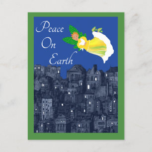 Peace on Earth Angel avec carte plat Dove