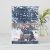Peace On Earth - Carte photo de Noël (Debout devant)