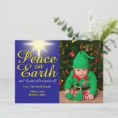 Peace on Earth Carte photo de vacances (Debout devant)