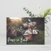 Peace on Earth Carte photo de vacances (Debout devant)