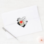PEACE ON EARTH - Chow hartvakantie stickers (Envelop)