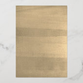 Peace on Earth Dove Cream Silver Foil Carte de vac (Verso)