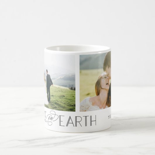 Peace on Earth EDITABLE KLOR Custom Photo Mok (Center)