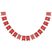 Peace on Earth Holiday Bunting Flags Vlaggetjes (Alle)