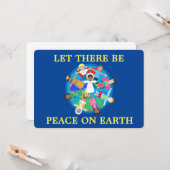 Peace on Earth Kaart (Voorkant / Achterkant in situ)