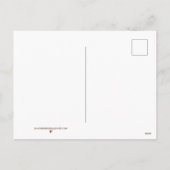 Peace on Earth Kerstfoto Briefkaart (Achterkant)