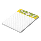 'Peace on Earth' op een middelgroot Notitieblok (Gedraaid)