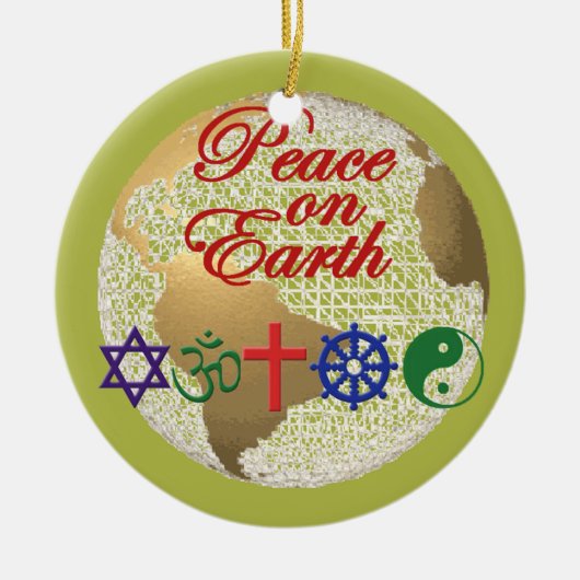 Peace on Earth Ornament (Voorkant)