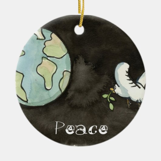 Peace on Earth Ornament (Voorkant)