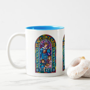 Peace-on-Earth PreRaphaelite Xmas mok 325ml