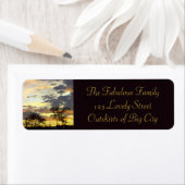 Peace on Earth Retourner l'adresse Étiquettes par (En situation)