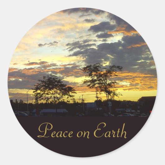 Peace on Earth Sticker door RoseWrites (Voorkant)