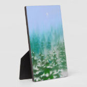 Peace on Earth Tabletop Plaque Fotoplaat (Zijkant)