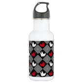 Peace Orizuru Pattern Waterfles (Voorkant)