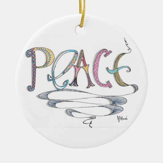 Peace Ornament (Voorkant)