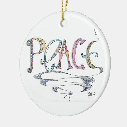 Peace Ornament (Links)
