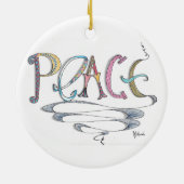 Peace Ornament (Achterkant)