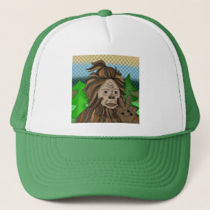 Peace Out Bigfoot Sasquatch Trucker Pet