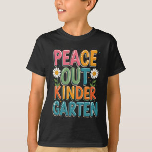 Peace Out Kleuterschool T-shirt