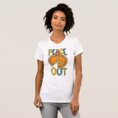 Peace Out Pumpkin Pie T-shirt (Voorkant volledig)