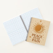Peace Over Pain Journal – Mindfulness and Self-Lov (Intérieur)