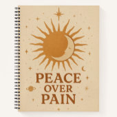 Peace Over Pain Journal – Mindfulness and Self-Lov (Devant)