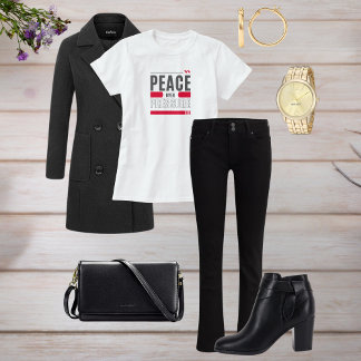 Peace Over Pressure Motivational Quote Design Trui