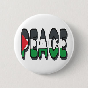 Peace Palestine Ronde Button 5,7 Cm