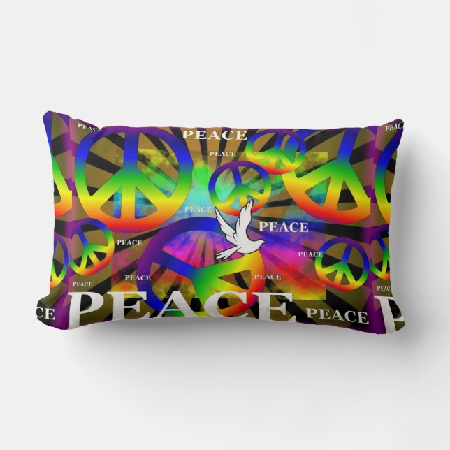 Peace Pillow Kussen (Voorkant)