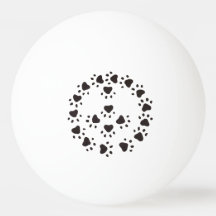 Peace Ping Pong Ball