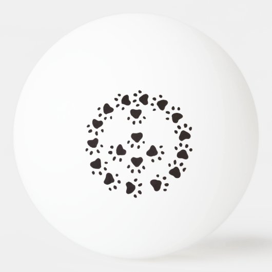 Peace Ping Pong Ball (Voorkant)