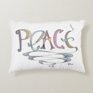 Peace Poly Accent Pillow Decoratief Kussen