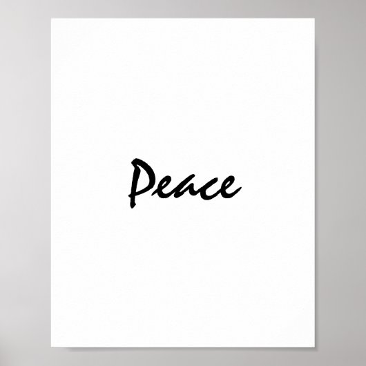 Peace Poster (Voorkant)