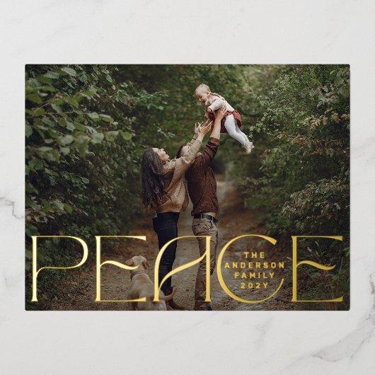 PEACE prettige feestdagen sms-foto's vrolijk kerst (Voorkant)