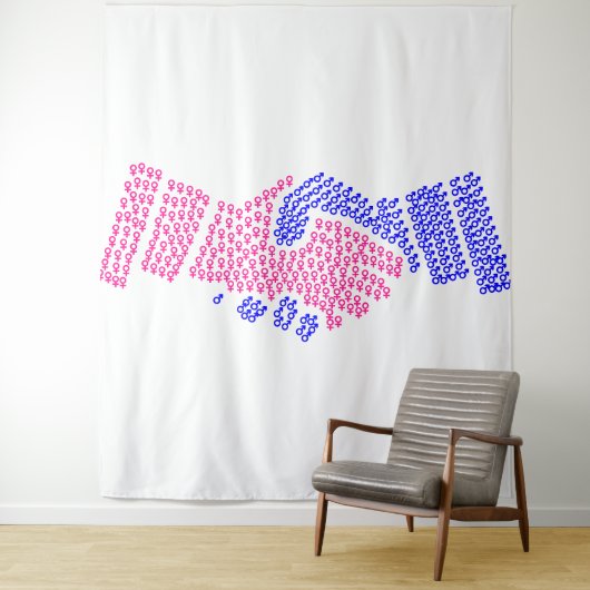 Peace-programma Wandkleed (In situ)