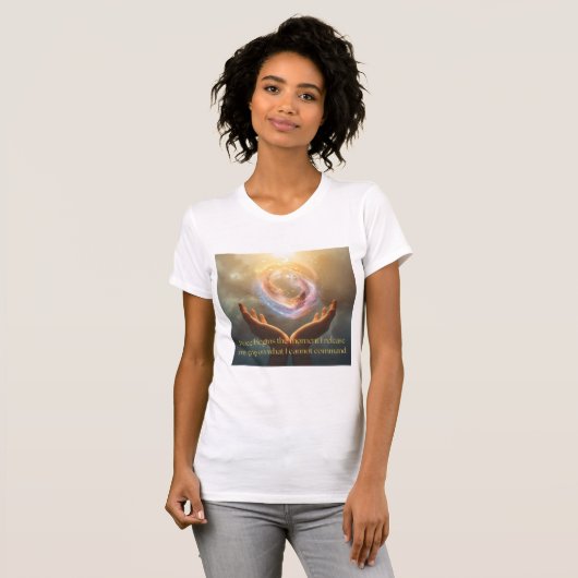 Peace Quote T-shirt (Voorkant volledig)