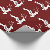 Peace Rendier Cadeaupapier (Hoek)