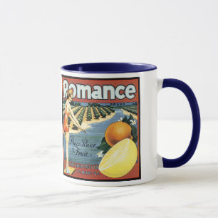 Peace River Fruit Company Crate Étiquette - Mug